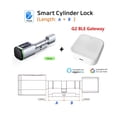 thumbnail image 2 of Door Lock, Tuya BLE TT Lock Smart Electronic Door Lock With DIY Cylinder Core Finrprint APP Keys IC Card Unlock For Home Hotel ,Easy to Install, 2 of 7
