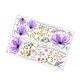 thumbnail image 1 of Pegatinas de pared con diseño de mariposas y flores, papel tapiz decorativo para decoración del hogar, calcomanías de pared con plantas creativas,, 1 of 9