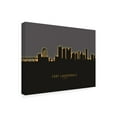 thumbnail image 2 of Michael Tompsett 'Fort Lauderdale Florida Skyline Glow II' Canvas Art, 2 of 3