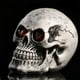 thumbnail image 4 of Estatua de cráneo de Homo sapiens con LED, figura de cabeza de esqueleto humano, decoración de Halloween #, 4 of 6