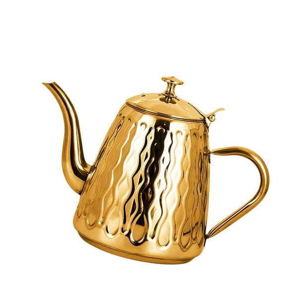 Hervidor de acero inoxidable con infusor extraíble, cafetera, tetera y tetera. 125 cm x 145 cm