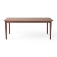 thumbnail image 2 of Rubberwood, Square Leg Dining Table with Precise Slatting - Fits Various Home Styles, 2 of 5