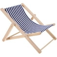 thumbnail image 1 of Beach Chair Mobile Phone Holder Tablet Bracket Wood Canvas Beach Chair Decor, 1 of 5