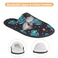 thumbnail image 3 of Slippers for Women, Cute cartoon octopus surf Womens Slippers Fuzzy Winter House Shoes, Soft Anti-Skid Slippers Indoor and Outdoor, 3 of 5