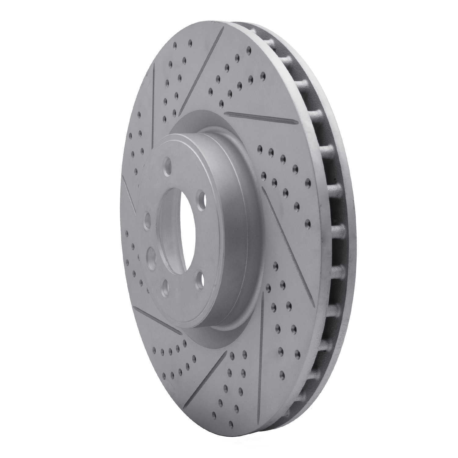 Dynamic Friction Company 830-11021L DFC Geoperformance Rotor - Drilled and Slotted