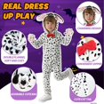 thumbnail image 3 of Disfraz de dálmata para niños Gifts2U Onesie con bolso 7-8 años, 3 of 7