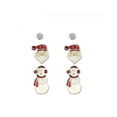 thumbnail image 1 of Pendientes Navideños Hugo Papá Noel Set de 3 Pares de Botón, 1 of 8