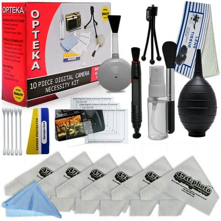 Opteka 23PC Professional Cleaning Set Kit for DSLR Cameras and Electronics (Canon, Nikon, Pentax,