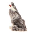 thumbnail image 2 of rugiente modelo de juguete animal de simulación de juguete decoración para hogar arte coleccionables Hugo Estatua de lobo realista, 2 of 8