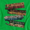 thumbnail image 2 of Harry Potter Burnt Banners Women's T Shirt, Kelly Green, Medium, 2 of 6