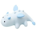 thumbnail image 2 of Colorful Dragon Lamp Dragon Night Light Magnetic Silicone Tap Control 30-Min Auto Off Ambient Night Light (Light Blue), 2 of 4