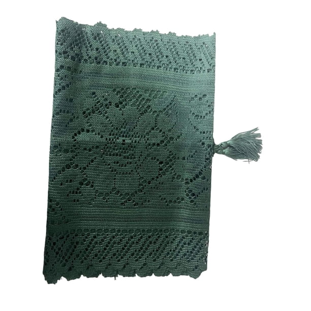 de mesa de encaje, rectangular, elegante mantel, decoración navideña, mantel navideño para fiestas, celebraciones, banquetes,