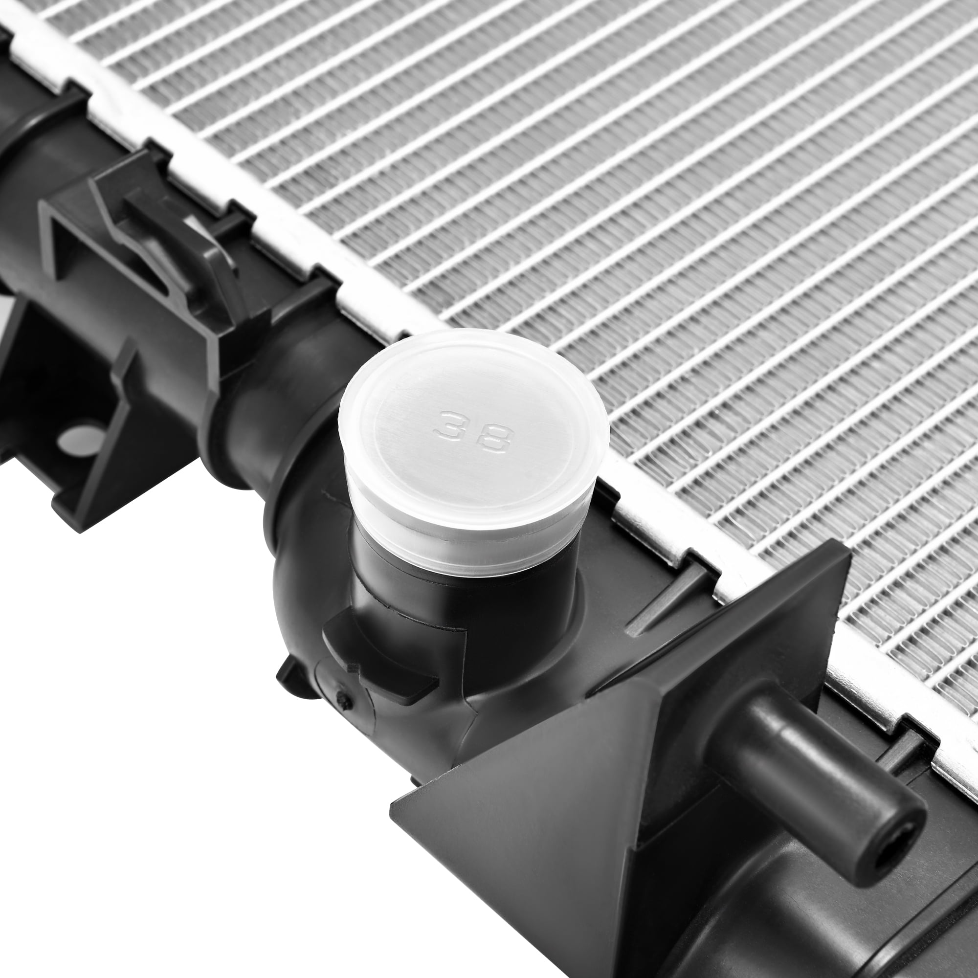 Ledkingdomus Radiator Compatible with 2005-2014 Ford Mustang 3.7L 4.0L 5.0L 4.6L 5.0L V6 V8