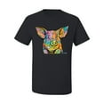 thumbnail image 3 of Dean Russo The Pig Animal Lover Men's Graphic T-Shirt, Black, 4X-Large, 3 of 6
