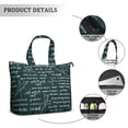 thumbnail image 3 of Science Classroom Experiment Themed Travel Tote Bag Multipurpose Weekender Bag Lightweight with Adjustable Strap, Perfect for Study, Fitness, Travel Use, 3 of 5