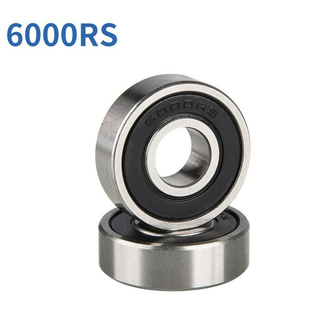 Lefu Roulements de Moyeu de Roue de Vélo 2 pcs 6000ZZ 6000-2RS 10x26x8mm pour 47cc 49cc