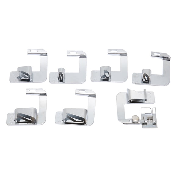 Prensatelas para dobladillo enrollado, multifuncional, para máquina de coser con dobladillo enrollado, juego de prensatelas para kit de prensatelas para dobladillo.