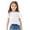 White, variant on Girls Short Sleeve T Shirts Kids Summer Crewneck Tops Basic Tees(White,2-3 Years)