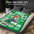 thumbnail image 4 of Football Gifts for Boys 8-12, Football Blanket for Boys, Football Gift for Men, Football Team Gifts, Birthday Gift for Football Lovers Fans Player, Football Throw Blanket 60" x 50", 4 of 5