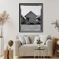 thumbnail image 4 of Historic Framed Print, Drane's Rental House C, 111 Hudson Lane, Americus, Sumter County, GA - 3, 17-7/8" x 21-7/8", 4 of 9