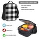 thumbnail image 5 of Balery White And Black Plaid Mochila Escolar 3 en 1 para Niños - Mochila Resistente con Lonchera Térmica y Estuche - Mochila Escolar para Niños y Niñas, 5 of 7