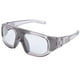 thumbnail image 4 of Gafas de baloncesto deportivas grises con montura de PC resistente a impactos y soporte para la cabeza desmontable para máxima protección, 4 of 8