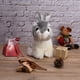 thumbnail image 4 of Juguete de peluche de conejo Animal de simulación, juguete suave para decoración de regalos para niños, 4 of 8