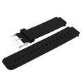 thumbnail image 3 of Correa de reloj de gel de sílice ajustable, repuesto de correa para Garmin Vivoactive (negro), 3 of 5