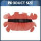 thumbnail image 4 of Soporte de pañuelos para coche, organizador de caja de pañuelos, peluche rojo, 1 pieza, 4 of 6