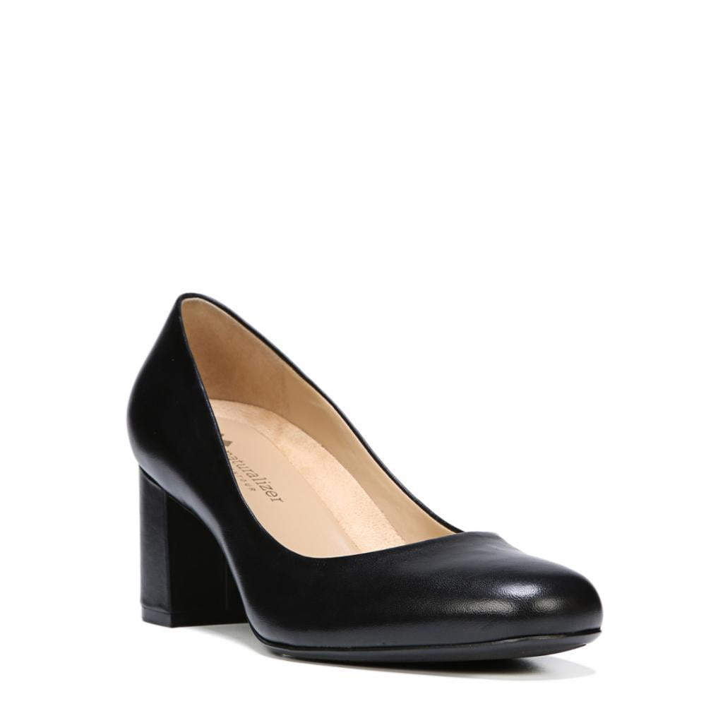 Naturalizer WHITNEY BLACK LEATHER SHOE Walmart