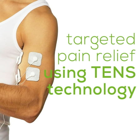 Beurer TENS Unit Muscle Stimulator for Pain Relief - TENS Machine with Adjustable Intensity Levels - Electronic Muscle Stimulator with TENS Unit Pads, EM44