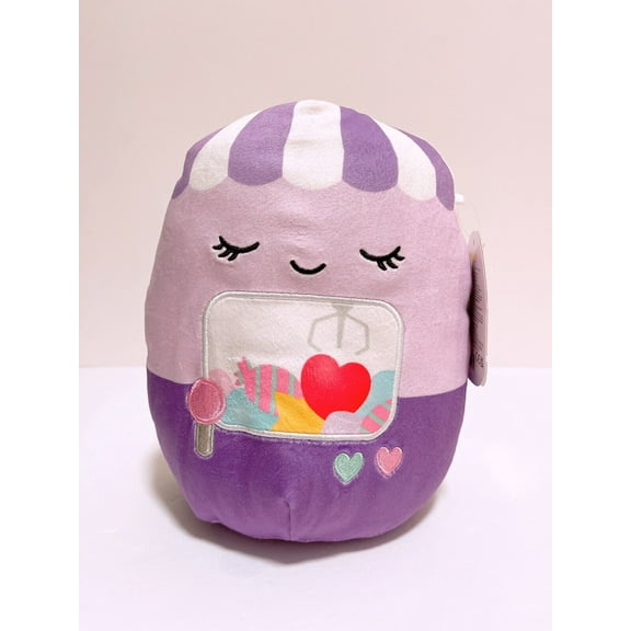 Squishmallows 2023 Valentine Squad 8" Mincha the Purple Claw Machine Plush Doll