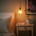 thumbnail image 6 of SDLUXBULB Decorative Light Bulbs Vintage LED Edison Bulb 6W 600LM (60W Equivalent) dimmable G30 Globe CRI>90 Medium Base E26 Warm White 2700k, (95NG, 2 PACKS), 6 of 7
