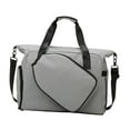 thumbnail image 2 of jinwen Pickleball Racket Bag Lightweight Large Capacity Multipurpose Pickleball Bag Gray, 2 of 9
