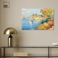 thumbnail image 3 of Sail Off In The Morning Impressionism Wall Art /Monet And Van Gogh Inspired Art Canvas Wall Art by Art Remedy, Gallery Wrapped, 24" x 16", 3 of 7