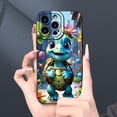 thumbnail image 1 of Étui de Téléphone Mobile à Imprimé Peint Turtle Mignon pour IPHONE 15 14 13 12 11 TP XR X 7 8 Plus Pro Max Mini, 1 of 4