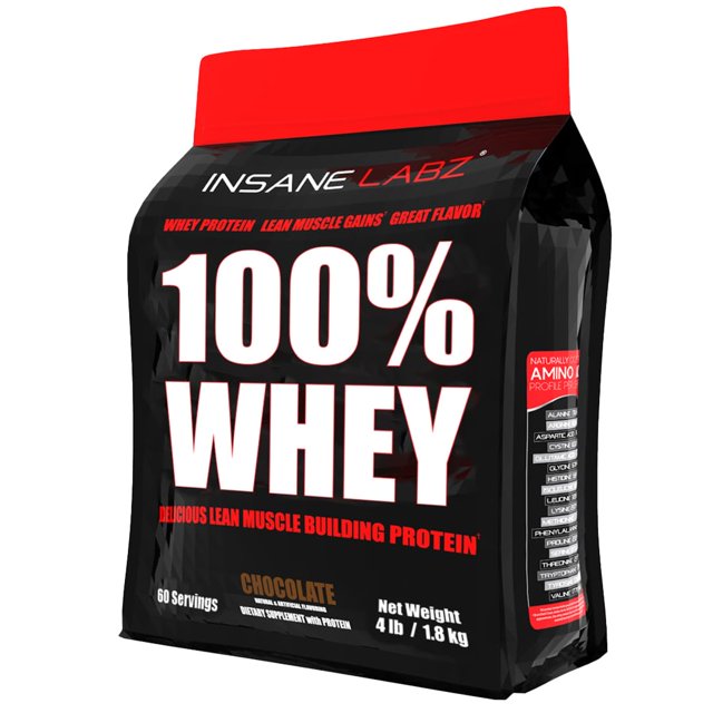 Proteína de Suero Insane Labz Insane Whey 100% Chocolate 60 Porciones
