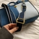 thumbnail image 2 of Bolso Bandolera Retro Mujer Contraste Color Denim Señoras Al Aire Libre Azul Oscuro Azul, 2 of 3