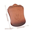 thumbnail image 4 of 17 String Lyre Harp Portable Solid Beech Wood Harp String Musical Instrument with Tuning Picks for Beginners Adults Coffee, 4 of 7