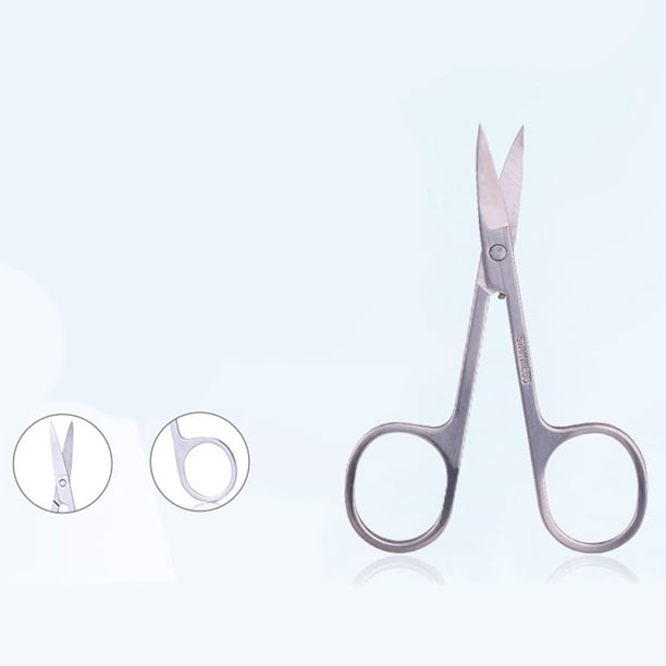 Recortador De Cejas Para Mujeres, Kit De Cejas Recortador De Cejas, Tijeras De Recorte Tijeras De Cejas Para Mujeres Tijeras De Recorte De Pelo De Labios Barba Para Manicura ANGGREK Eyebrow Trimming Scissors