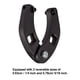 thumbnail image 5 of Kenally 7463 Llave para tuercas de prensaestopas totalmente ajustable Acero forjado Negro Alto rendimiento Mano de obra exquisita Llave para tuercas para Automoción decorativa y accesorios Kenally VI004872-00, 5 of 6