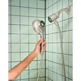 thumbnail image 3 of MOEN Verso 8-Spray Patterns 2.5 GPM 5 in. Wall Mount Handheld Shower Head with Infiniti Dial in Spot Resist Brushed Nickel, 3 of 9