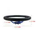 thumbnail image 2 of RASTP Aluminum 14inch Racing Steering Wheel 350mm Deep Dish 6 Bolt with Horn Button STW020-Blue, 2 of 6