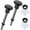 Black, variant on YWIYIUD 2Set Tub Spout Diverter Repairing Kit Including DiverterValve Stems Seals and DiverterGates,Bathroom Shower Bathtub Leaky Faucet Shower Diverter Repairing Kit Replacement Parts
