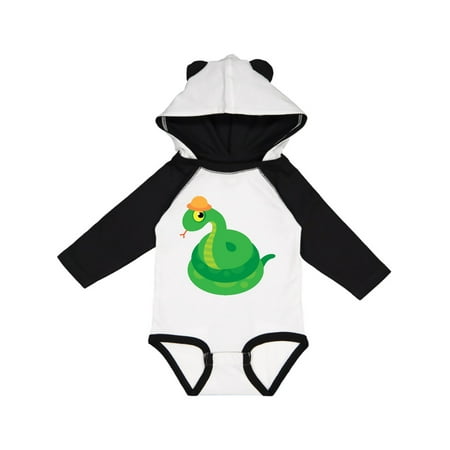 

Inktastic Cute Snake Gift Baby Boy or Baby Girl Long Sleeve Bodysuit