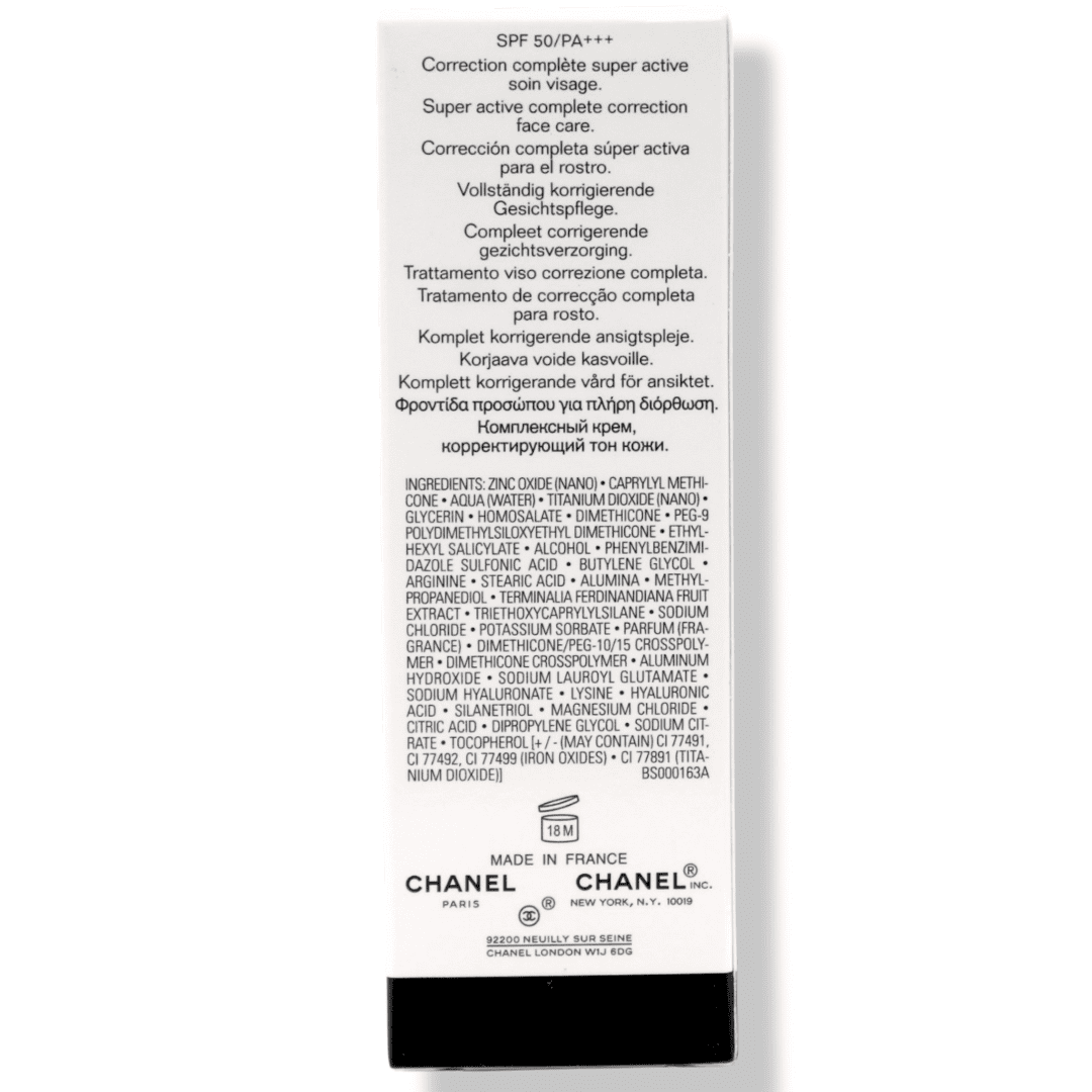 Chanel CC Cream Super Active Complete Correction SPF 50, #30 Beige