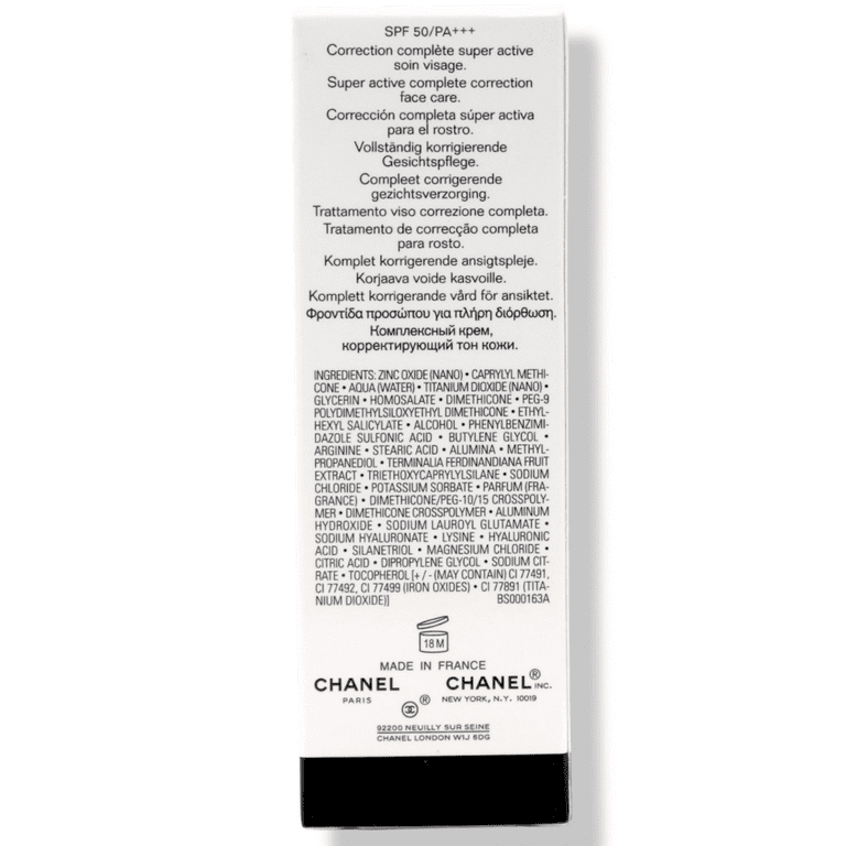 Chanel CC Cream Super Active Complete Correction SPF 50, #30 Beige