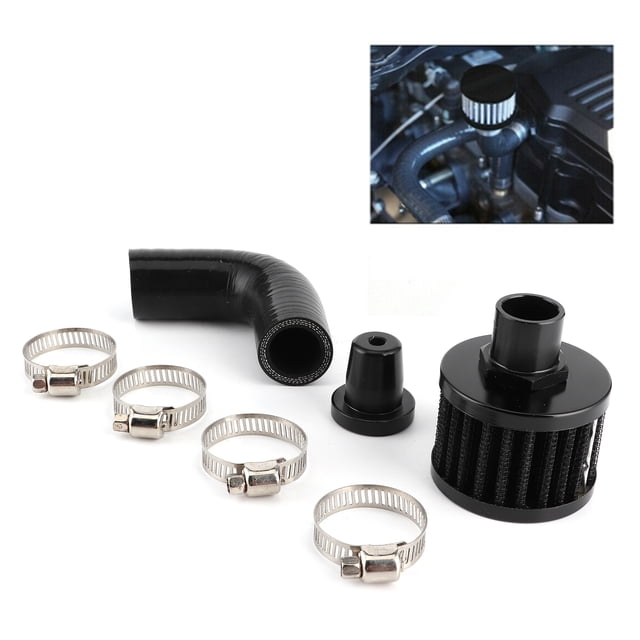 Estuche De Cigüeñal Del Automóvil Ventilación Kit De Filtro De Red De Reemplazo De Piezas De Reemplazo De Autos Para 07.5-17 Diesel 6.7