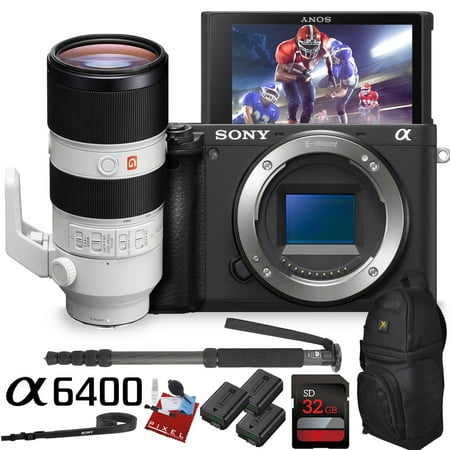 Sony Alpha a6400 Mirrorless Digital Camera (Body Only) Sports Photography