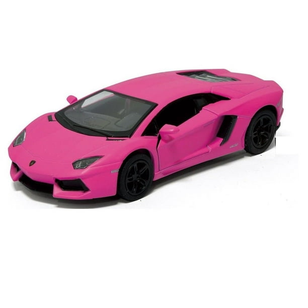 5 Kinsmart Matte Lamborghini Aventador Lp700 4 Diecast Model Toy Car 1 38 Pink Walmart Com Walmart Com
